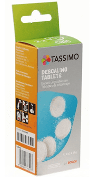 Afkalkningstabletter til Tassimo. 2 x 2 á 18g. 00311909