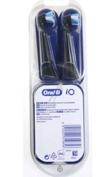 Oral-b IO Ultimate Clean børstehoveder. 4 stk. Sort