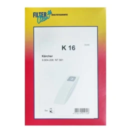 Kärcher Uoriginale støvsugerposer 6.904-208.0. 3 stk. K16