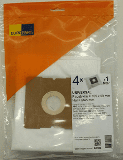 AEG Støvsugerposer. AE4590, Smart 360  Microfiber. 4 stk. + 1 filter