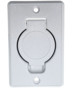 Sugeudtag Hvid plast (væg). 9000819129