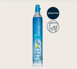 Kulsyrepatron til Sodavandsmaskiner & Køleskabe. Sodastream. Blå. 425 g.