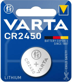 CR2450 Lithium Batterier. Varta