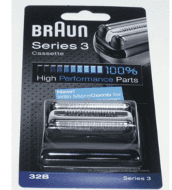 Braun Combisæt Original 32B. Braun Serie 3