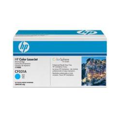 Color LaserJet CF031A cyan print cartridge