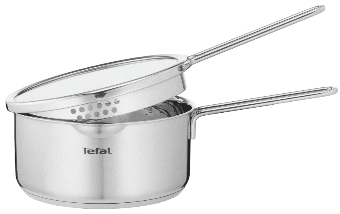 pude undtagelse Forstyrrelse Køb Tefal Nordica C-Smart kasserolle. 1,4 liter med glaslåg og si i låget.  H8522235 - 319,95 DKK