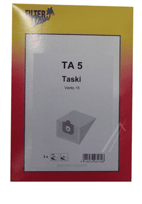 Taski støvsugerposer. Taski Vento 15. 3 stk. i papir. TA5