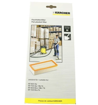 Kärcher HEPA filter cellulose NT65, T72, NT75. . 6.904-283.0. Originalt