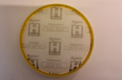 Udblæsningsfilter med ramme filter til Dyson. Originalt. DC04, DC05 & DC08, DC19, DC20, DC21, DC29.