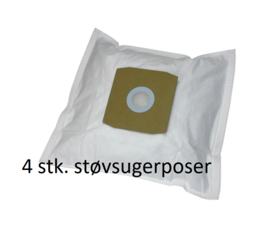 Daewoo støvsugerposer Fortis. 4 stk.