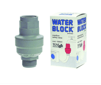 Sikkerhedsventil Waterblock Aquastop VA-godkendt.