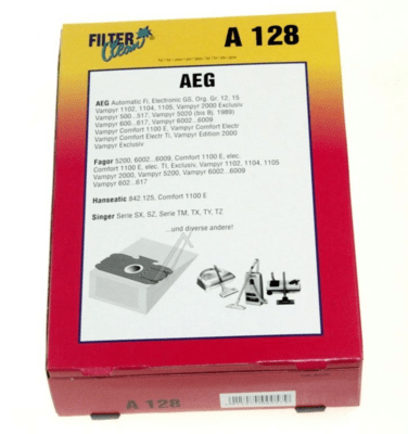 AEG støvsugerposer, Størrelse 12 + 15