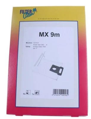 Moulinex støvsugerposer. Papirsposer. ACQ901. 4 stk.