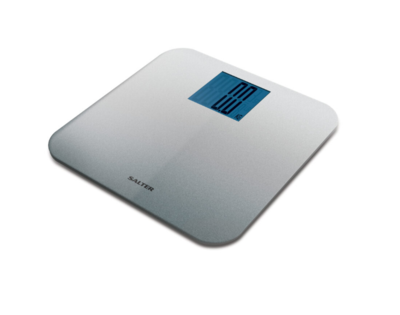 Badevægt SALTER. Personvægt max 250 kg. Max SØLV. 9075SVGL3R