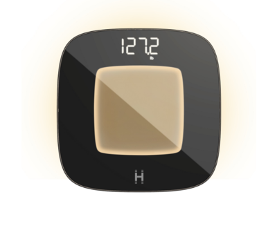 Badevægt Homedics GLO Essentials Badevægt Sort. 180 kg. SCL-B100-BK