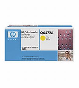Color LaserJet Q6472A yellow toner cartridge