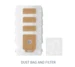 Nilfisk Støvsugerposer. Nilfisk Extreme & Elite. Originale. 4 stk. + filter. 128389642. NYHED