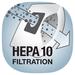støvsugerposer til Philips E206 med hepa 10 filtration