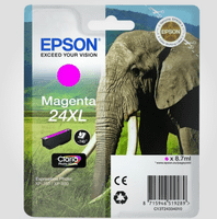 Epson Magenta XL blækpatron T2433 - Elefantserien