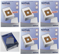 Starterkit Nilfisk  Action & Bravo. 30050002. 5pakker + HEPA filter