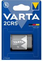 Lithium batteri 2CR5 6,0V-1600 mAh. Varta. 1 stk.