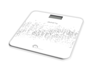 Badevægt hvid. Med lyd. 5 sprog.  Little Balance 8445. 180 kg.