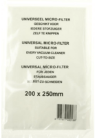 Mikrofilter til Master støvsugere. 200 x 250 mm