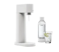 Sodavandsmaskine MySoda Woody. Hvid. Excl. Kulsyrepatron