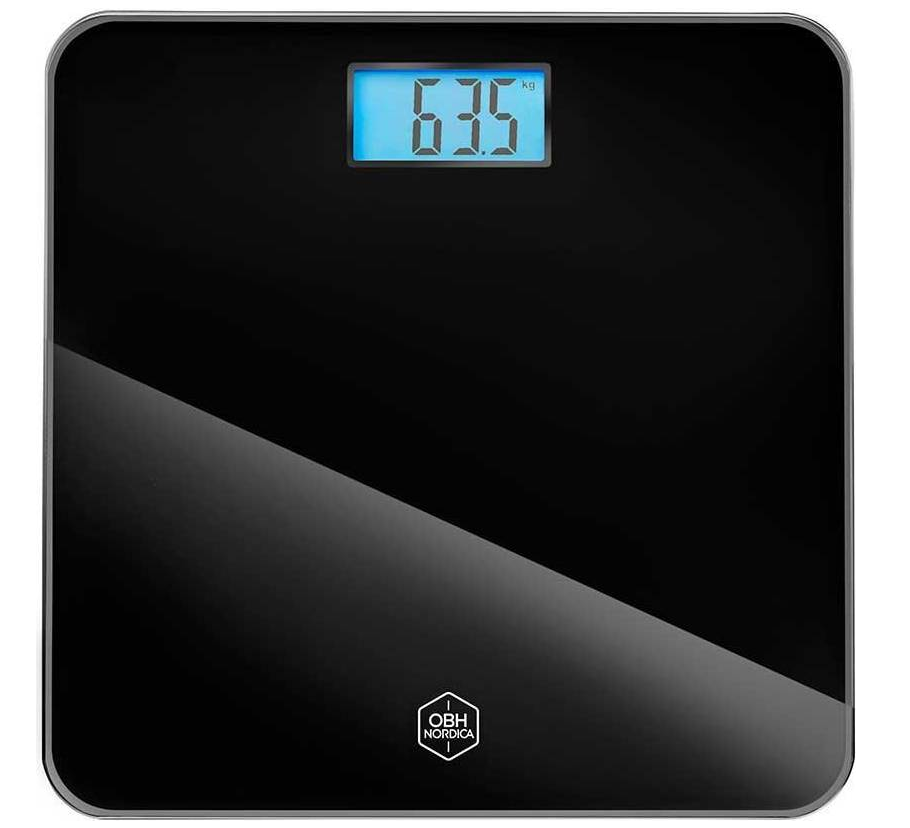 Badevægt Personal Scale Classic Light Black. OBH EN1504N0 | Støvsugerposen