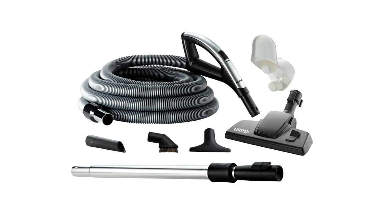 Nilfisk komplet slangesæt wireless+ 9 meter. 42000531 | Støvsugerposen