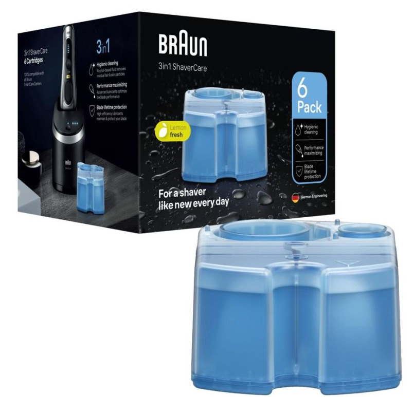 Braun Rensevæske Syncro & Activator m.fl. (6 stk.). 170 ml i hver. | Støvsugerposen