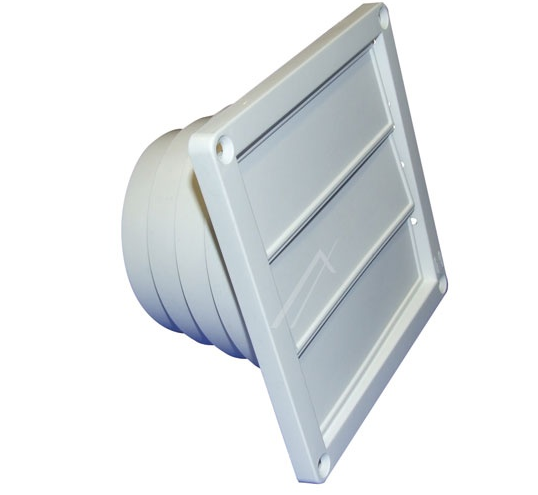 Murflange 100-120 mm. Ventilationsrist | Støvsugerposen