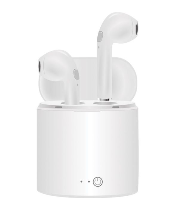 Trådløse SWEET In-Ear høretelefoner. Bluetooth V5.0. Med ladestation . Hvide | Støvsugerposen
