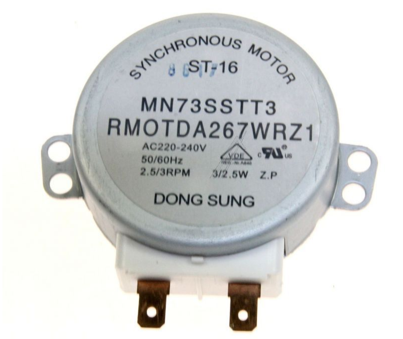 Drejemotor til Electrolux, AEG & Voss mikrobølgeovn. HK36PXH3. 50286996009 | Støvsugerposen