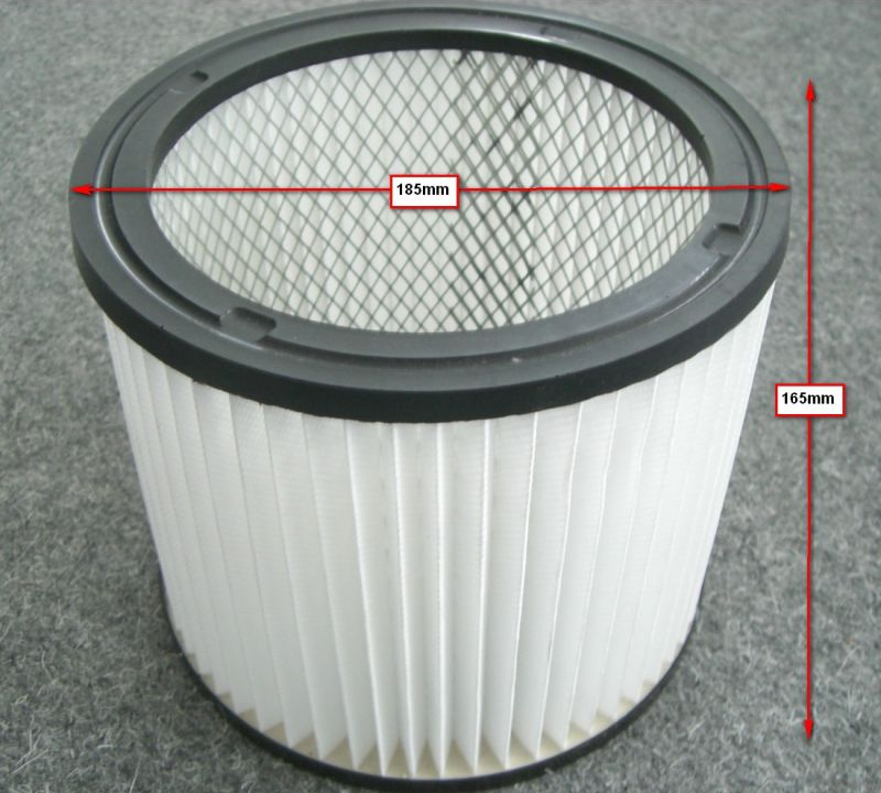 Parkside patronfilter. Vaskbart. 165 mm X 150 mm. | Støvsugerposen
