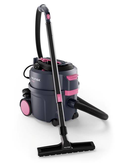 Nilfisk Støvsuger VP300 HEPA Pink Nordic. STØT BRYSTERNE. 2025 MODEL | Støvsugerposen