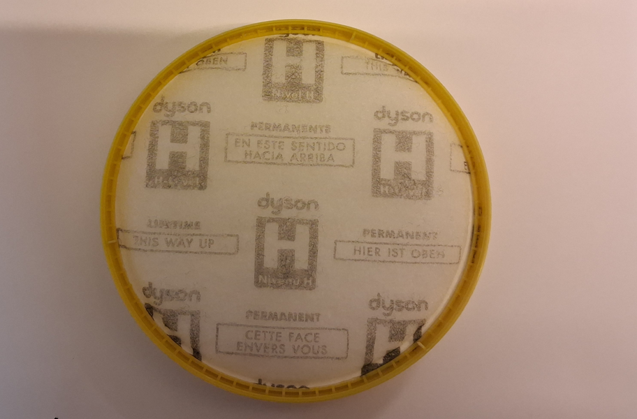 Udblæsningsfilter med ramme filter til Dyson. Originalt. DC04, DC05 & DC08, DC19, DC20, DC21, DC29. | Støvsugerposen