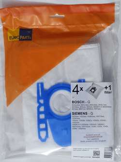 Bosch støvsugerposer. Type G. Uoriginale mikrofiber | Støvsugerposen