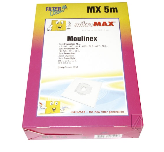 Moulinex Støvsugerposer, Type: CQ2.01. 4 stk. | Støvsugerposen
