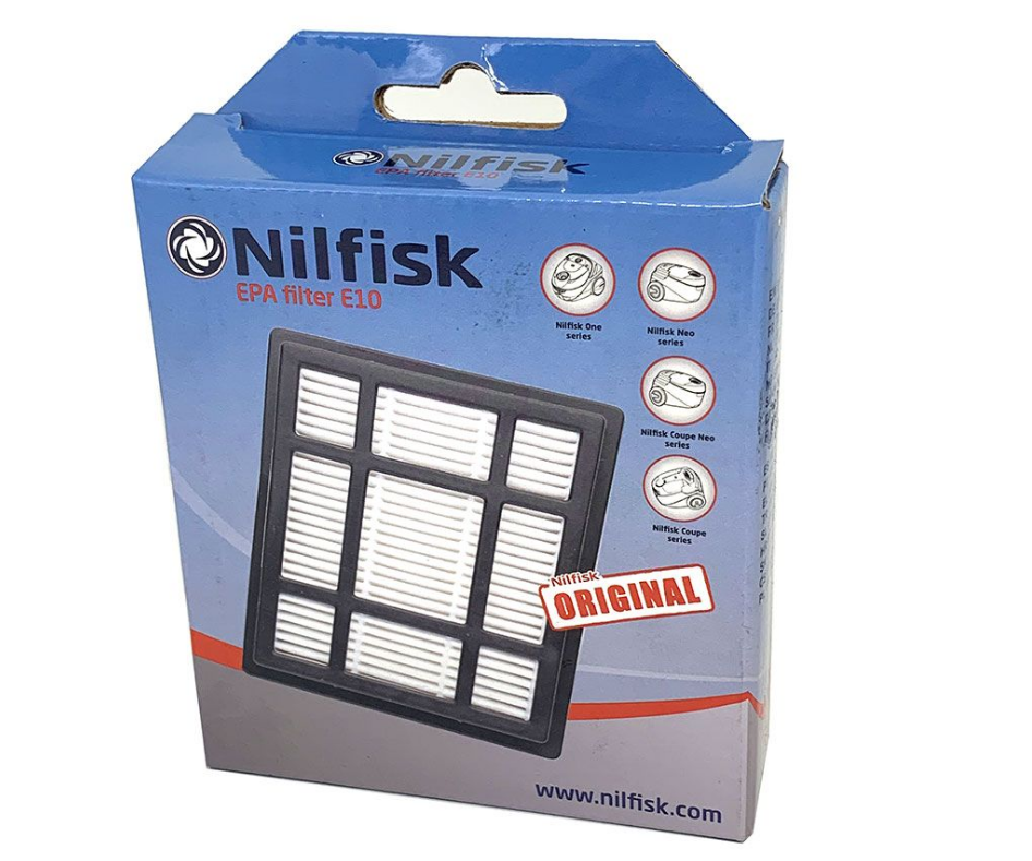 Originalt EPA filter Nilfisk Coupe. E10. 78601000 | Støvsugerposen