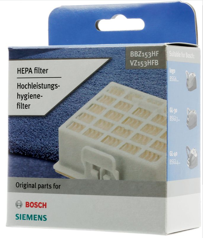 HEPA (H12) filter til Syncropower. 00578731 | Støvsugerposen