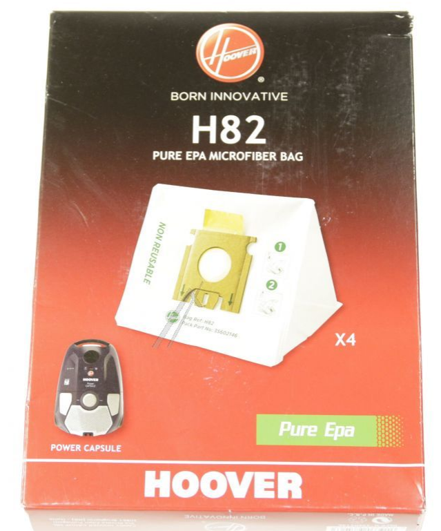 Hoover støvsugerposer Power Capsule. H82 EPA | Støvsugerposen