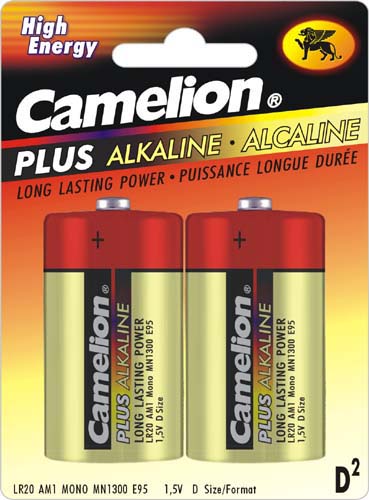 D Batterier, Camelion Ultra Alkaline 1,5 V | Støvsugerposen
