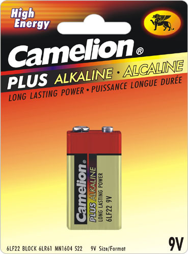 9 Volt Batterier, Camelion Ultra Alkaline 9 V | Støvsugerposen