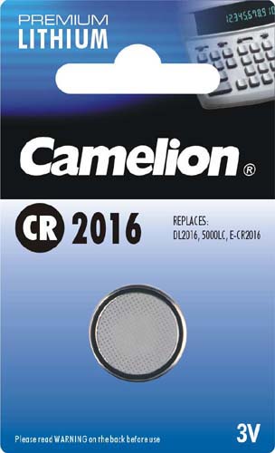 CR2016 Lithium Batterier, Camelion Premium | Støvsugerposen