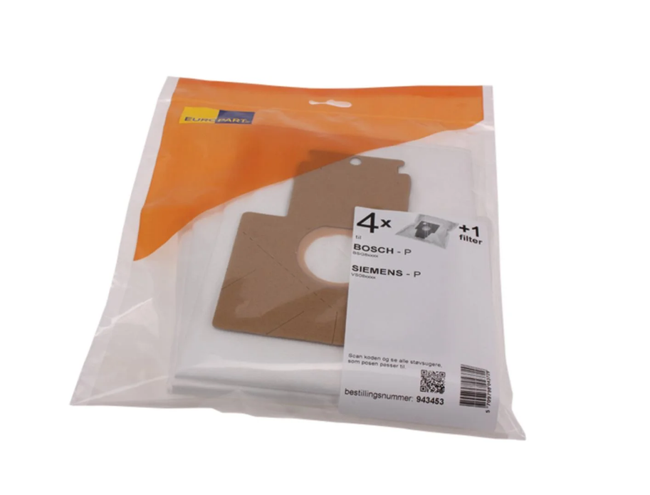 Bosch støvsugerposer, type: P, BBZ41AFP uoriginal mikrofiber | Støvsugerposen