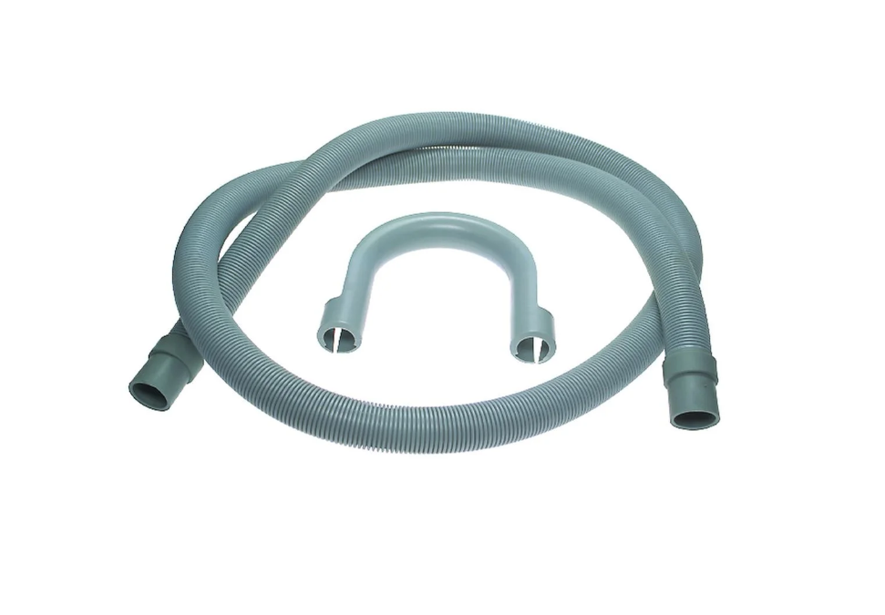 Afløbsslange til Miele industrimaskine. 2,5 meter 110° Ø19/22 mm. lige/lige studs | Støvsugerposen
