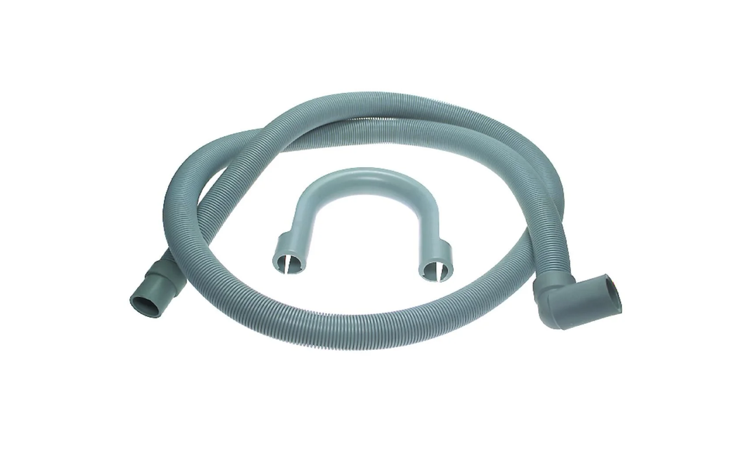 Afløbsslange 1,5 meter Ø19/22 mm. Lige/vinkel studs. 771621 | Støvsugerposen
