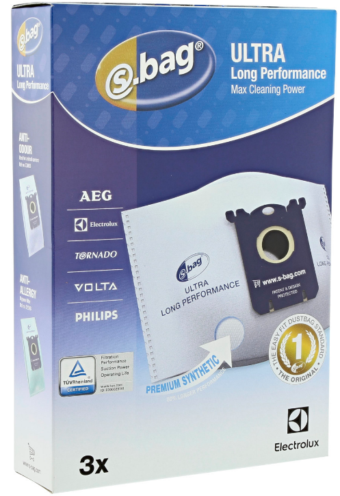 Electrolux støvsugerposer S-Bag Ultra Long Performance. E210 | Støvsugerposen