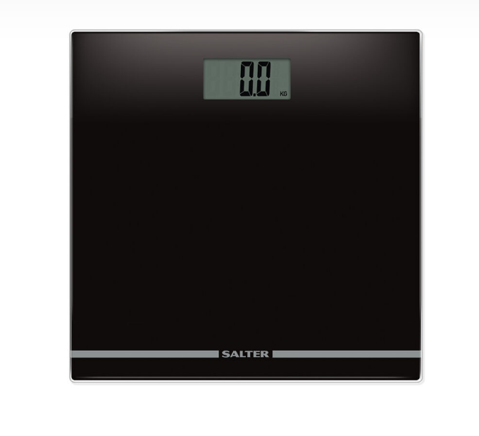 Badevægt SALTER i sort. Max 180 kg. Personvægt 9205 BK3R | Støvsugerposen